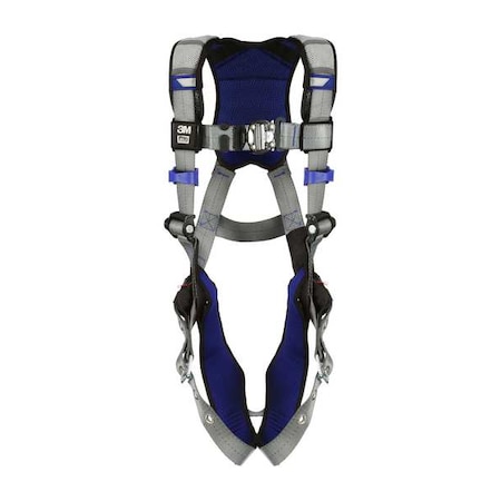 3M Dbi-Sala ExoFit(TM) X200 Fall Protection Harness, L, 420 lb, Mating Chest/ Tongue Leg Straps, Back D-Ring 1402002