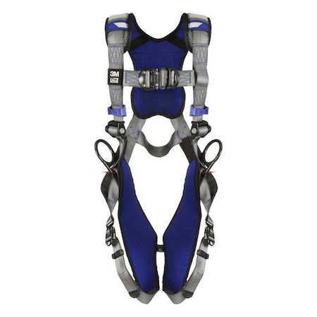 3M Dbi-Sala ExoFit(TM) X200 Fall Protection Harness, M, 420 lb, Quick-Connect Chest/ Quick-Connect Leg Straps 1402131