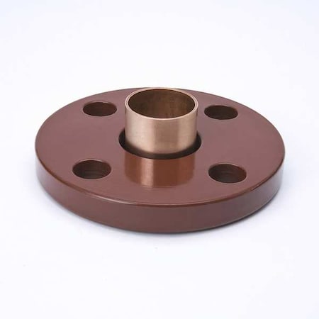 Streamline Flange, Copper, Cup 3 in, Flange 3 in W 03888NL