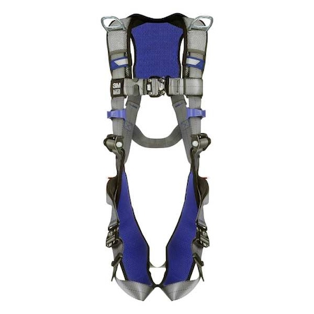 3M Dbi-Sala ExoFit(TM) X200 Fall Protection Harness, L, 420 lb, Quick-Connect Chest/ Quick-Connect Leg Straps 1402147