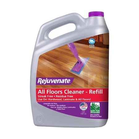 Rejuvenate Floor Cleaner, 1 gal, Bottle, Ready to Use, Liquid, For All Floors HG-R55034