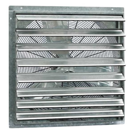 Canarm Shutter Fan, 30In Bld Dia, Galvalume, 120 GSF2-30B