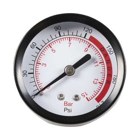 SPEEDAIRE Pressure Gauge, 1/4 NPT F5013700506