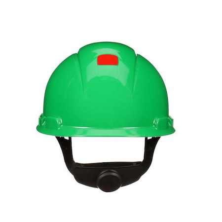 3M SecureFit(TM) Hard Hat, HDPE, 4 Point Ratchet, Type 1, Class G, Type 1, Class E, Green H-704SFR-UV