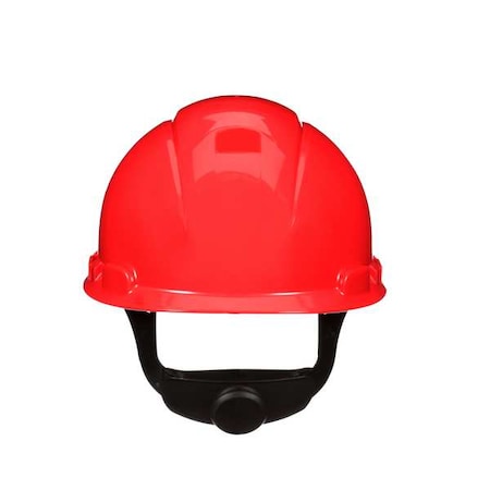3M SecureFit(TM) Hard Hat, HDPE, 4 Point Ratchet, Type 1, Class G, Type 1, Class E, Red H-705FR-UV