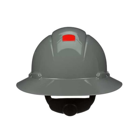 3M SecureFit, Full Brim Hard Hat, Type 1, Class E, Type 1, Class G, Ratchet (4-Point), Gray H-808SFR-UV