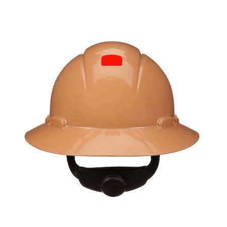 3M SecureFit, Full Brim Hard Hat, Type 1, Class E, Type 1, Class G, Ratchet (4-Point), Tan H-811SFR-UV