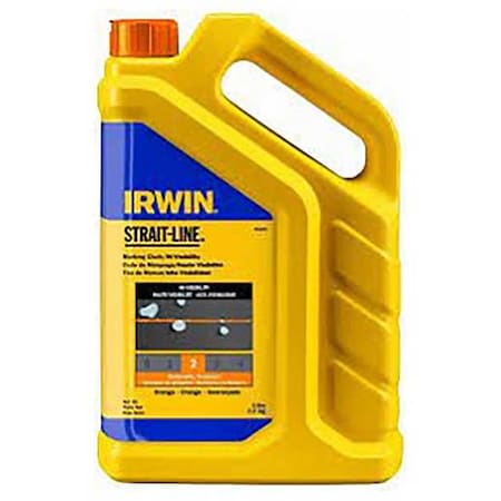 Irwin Marking Chalk, Orange, Semi-Permanent, 5lb 65105
