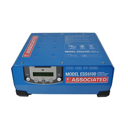 Associated Equipment Battery Charger, Maintainer, 12V ESS6100