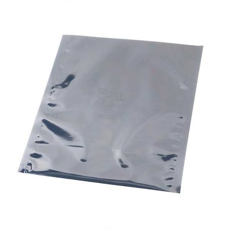 Scs Static Shielding Bag, 0.0028 in, Silver, Open, 100 PK PCL10035