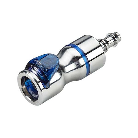 Cpc Brass, Barbed 1/4 in LQ4D17004LBLU