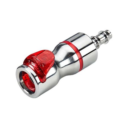 Cpc Brass, Barbed 1/4 in LQ4D17004LRED