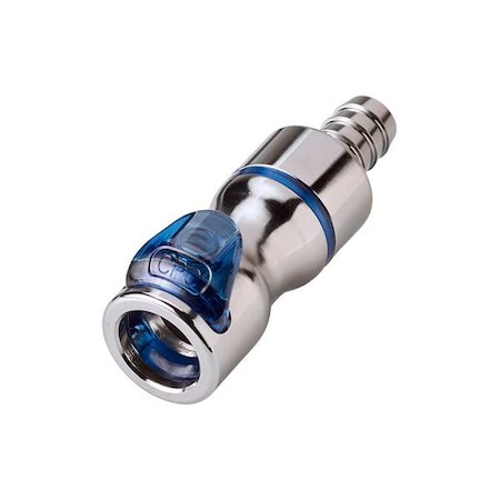 Cpc Brass, Barbed 3/8 in LQ4D17006BLU