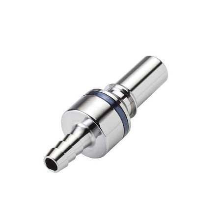 Cpc Brass, Barbed 1/4 in LQ4D22004BLU