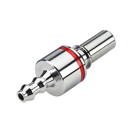 Cpc Brass, Barbed 1/4 in LQ4D22004LRED