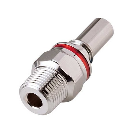 Cpc Quick Connection Coupling, Brass, 3/8 in LQ4D24006RED