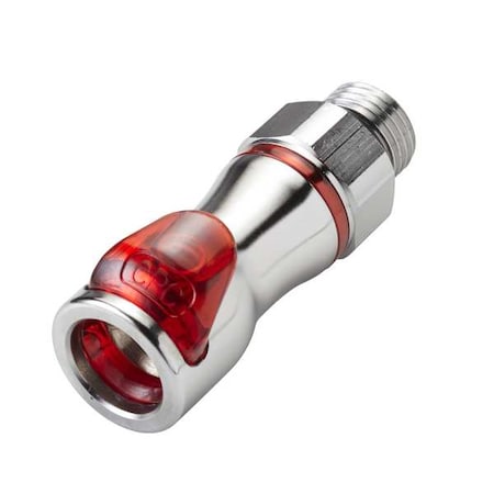 Cpc Quick Connection Coupling, Brass, 3/8 in LQ4D30006RED