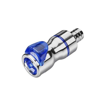 Cpc Brass, Barbed 1/2 in LQ6D17008BLU