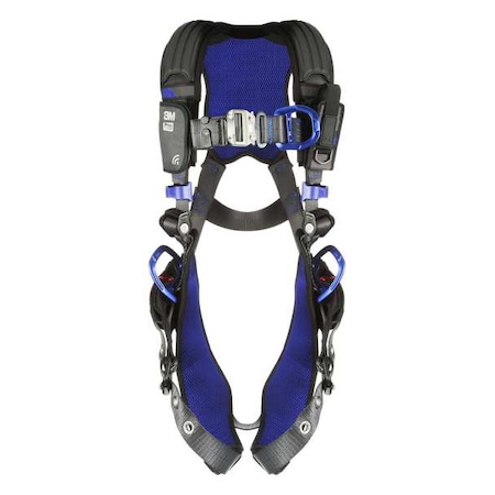 3M Dbi-Sala ExoFit(TM) X300 Fall Protection Harness, XL, 420 lb, Quick-Connect Chest/ Tongue Leg Straps 1113423