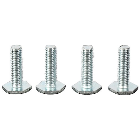 Condor AdjustableLevelingFeet, Gray, Steel, PK4 799LC1