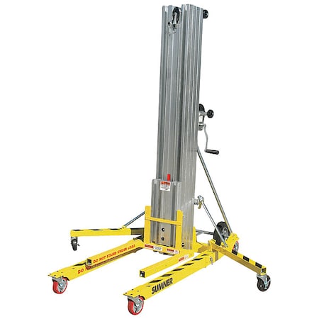 Sumner 12 ft. 11-3/8" x 31-1/4", Contractor Lift, Load Cap. 650 lb. 783650