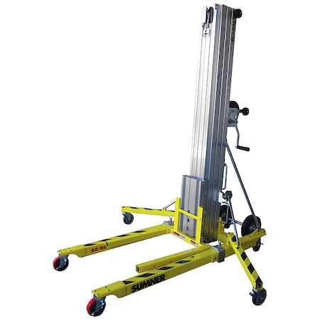 Sumner 18 ft. 4-3/8" x 31-1/4", Contractor Lift, Load Cap. 650 lb. 783651