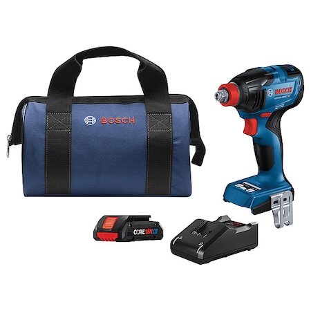 Bosch Impact Driver, 3400 RPM, 18 V DC GDX18V-1860CB15