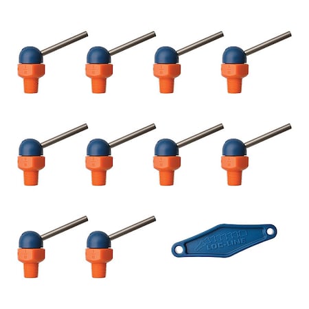 Loc-Line Nozzle, CT Style, 0.117in.dia, PK10 79021