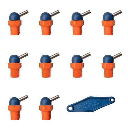 Loc-Line Nozzle, CT Style, 0.160in.dia, PK10 79074