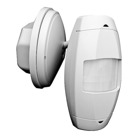 Leviton Wall Mount Sensor, Occupancy, Hard Wired, White, 1,400 sq ft, Fluorescent, Incandescent ODWLR-IDW