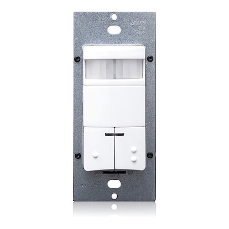 LEVITON Occ Snsr, PIR, 120/230/277V AC, Wht ODS0D-IDW