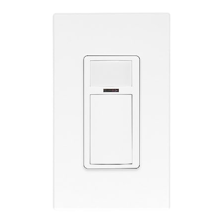 LEVITON Occ Snsr, PIR, 120V AC, Wht ODS15-I1W