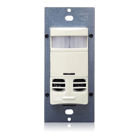 LEVITON Occ Snsr, PIR/Usonic, 120-277V AC, L Almd OSSMT-MAT