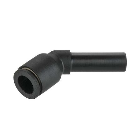 Legris Fractional Push-to-Connect Fitting, Polymer, Black 3180 60 00