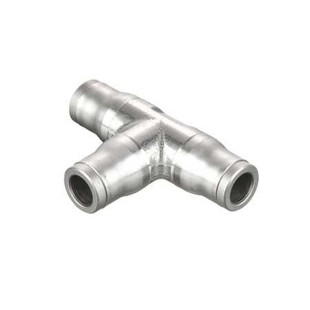 Legris Tee, SS, Push-Fit 10 mm, 10 mm, 10 mm 3804 10 00