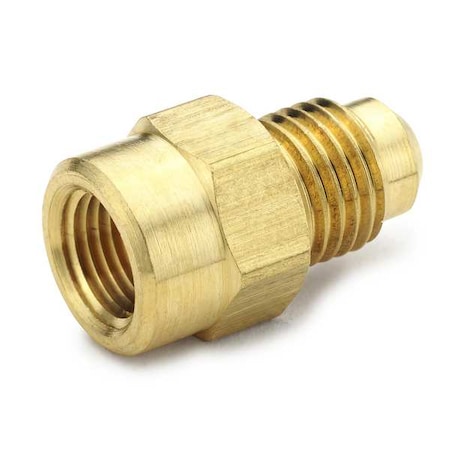 Parker Strt, Brass, Flared 5/8 in, FNPT 3/4 in 46F-10-12