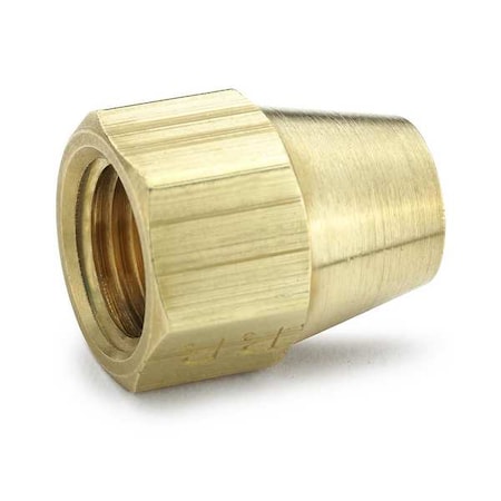 Parker Flared Fitting Nut, Brass, 3/8 in 41FX-6