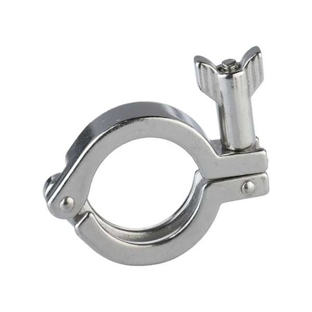 Vne Clamp, Stainless Steel, Threaded, 6 in 13MHHM6.0