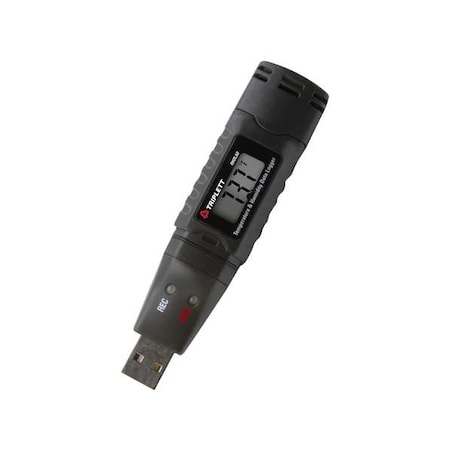 Triplett Temp Data Logger, USB, 1" D, 5.1" H, 1.2" W RHDL50