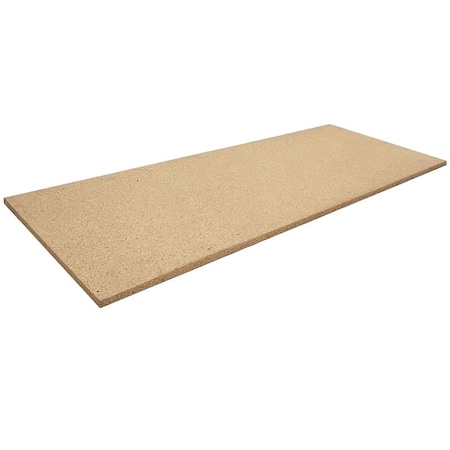 Lyon Particle Board, Wood, 48 in W, 24 in D, Wood NF72528