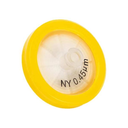 Globe Scientific Syringe Filter, 30 mm Dia, 100 mL, PK100 SF-NYLN-4530