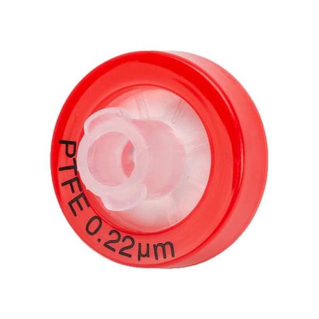Globe Scientific Syringe Filter, 13 mm Dia, 10 mL, PK100 SF-PTFE-2213