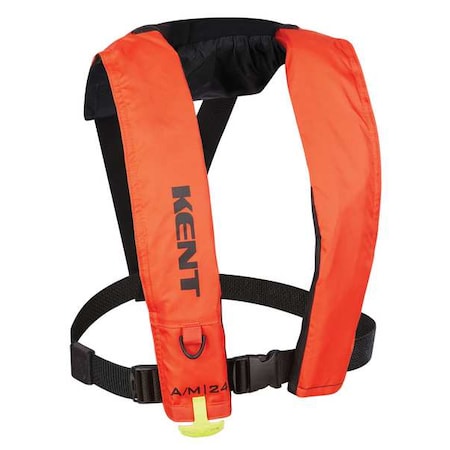 Kent Safety Life Jacket, Universal, 22.5lb, CO2, Orange 132002-200-004-19
