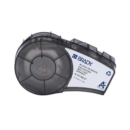 Brady Harsh Environment Multi-Purpose Polyester for Brady M210 and M211, 0.5" x 0.75" M21-7-423