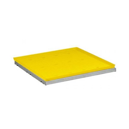 Justrite SafetyCabinetShelfKit, Yellow, 350lbLimit 29063