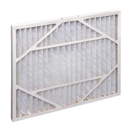 Dri-Eaz 19x21x1 Pleated Air Filter, Non-Woven Media, MERV 8, 3.0 Micron, 12 PK 125029