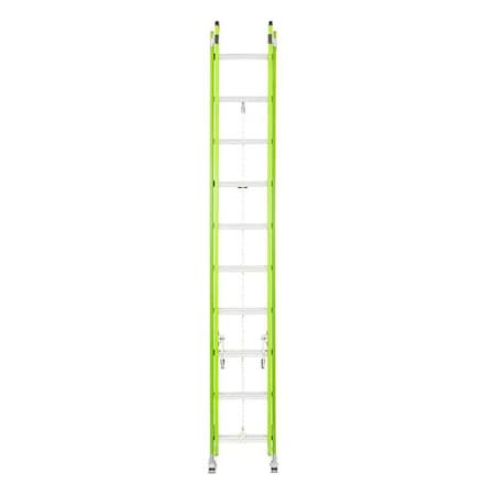 Werner 20 ft Fiberglass Extension Ladder, 375 lb Load Capacity B7120-2