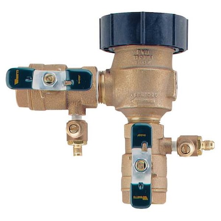 Watts Backflow Preventer, Size 1 1/2", 150 psi 1 1/2 LF800M4-FR