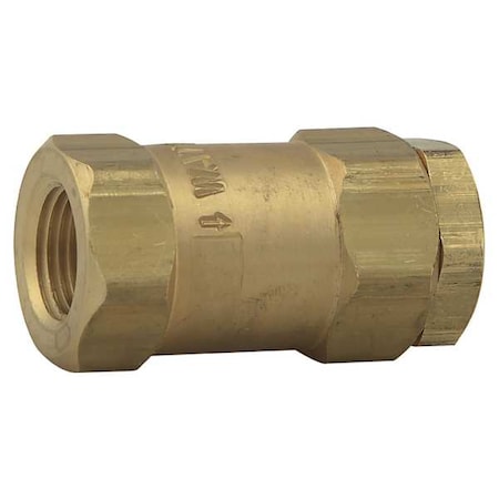 Watts Check Valve, 2 in Overall L LF6 3/8
