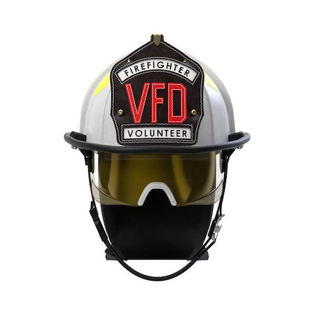 Bullard UST Lightweight Traditional Helmet, Lightweight Fiberglass Composite, 6 Point Sure Lock(R) Ratchet UL6WHR350R742